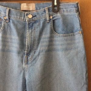 Everlane High Waist Straight Size 32 Ankle
